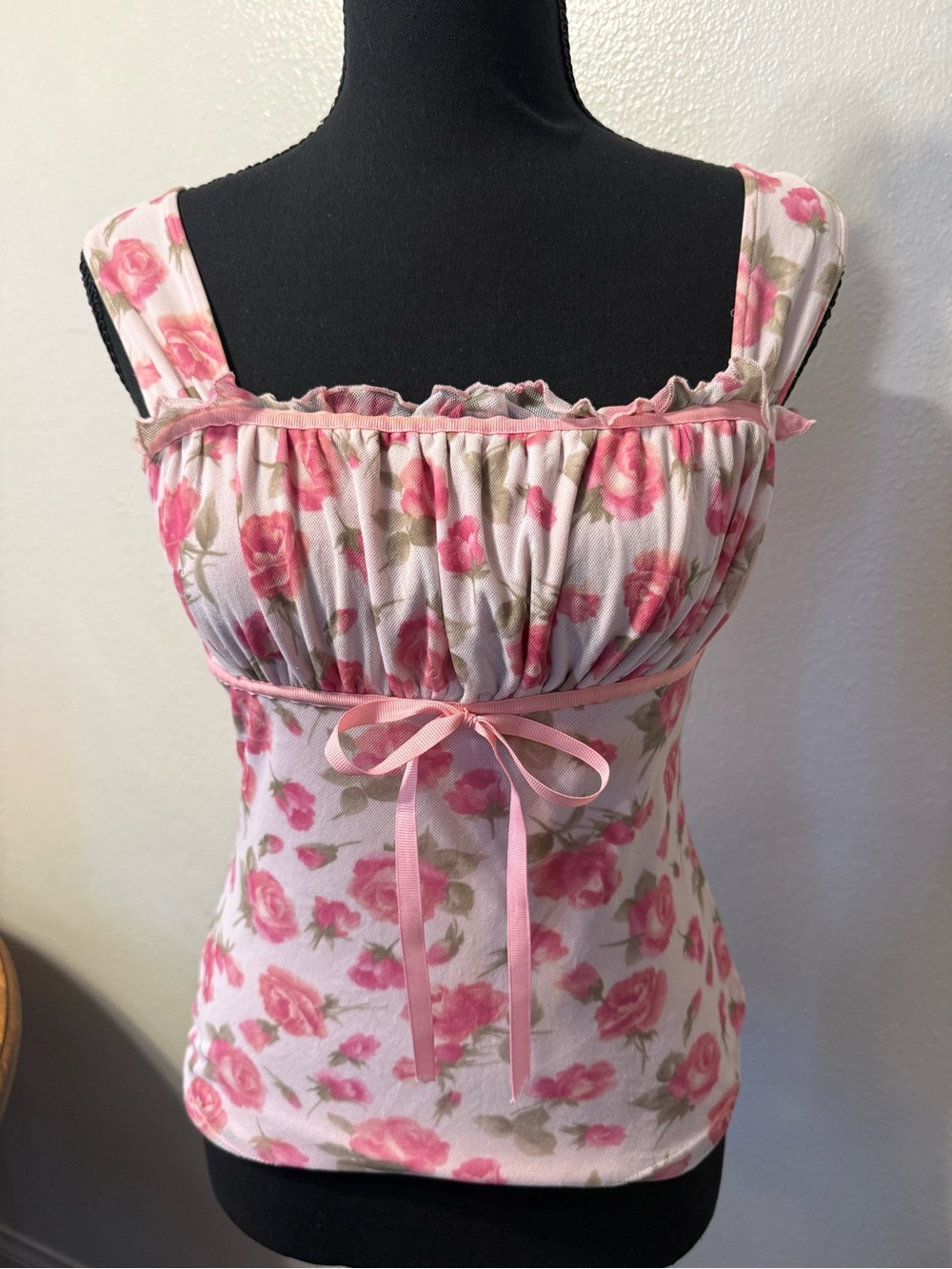Vintage milkmaid y2k Charlotte Russe romantic babydoll blouse